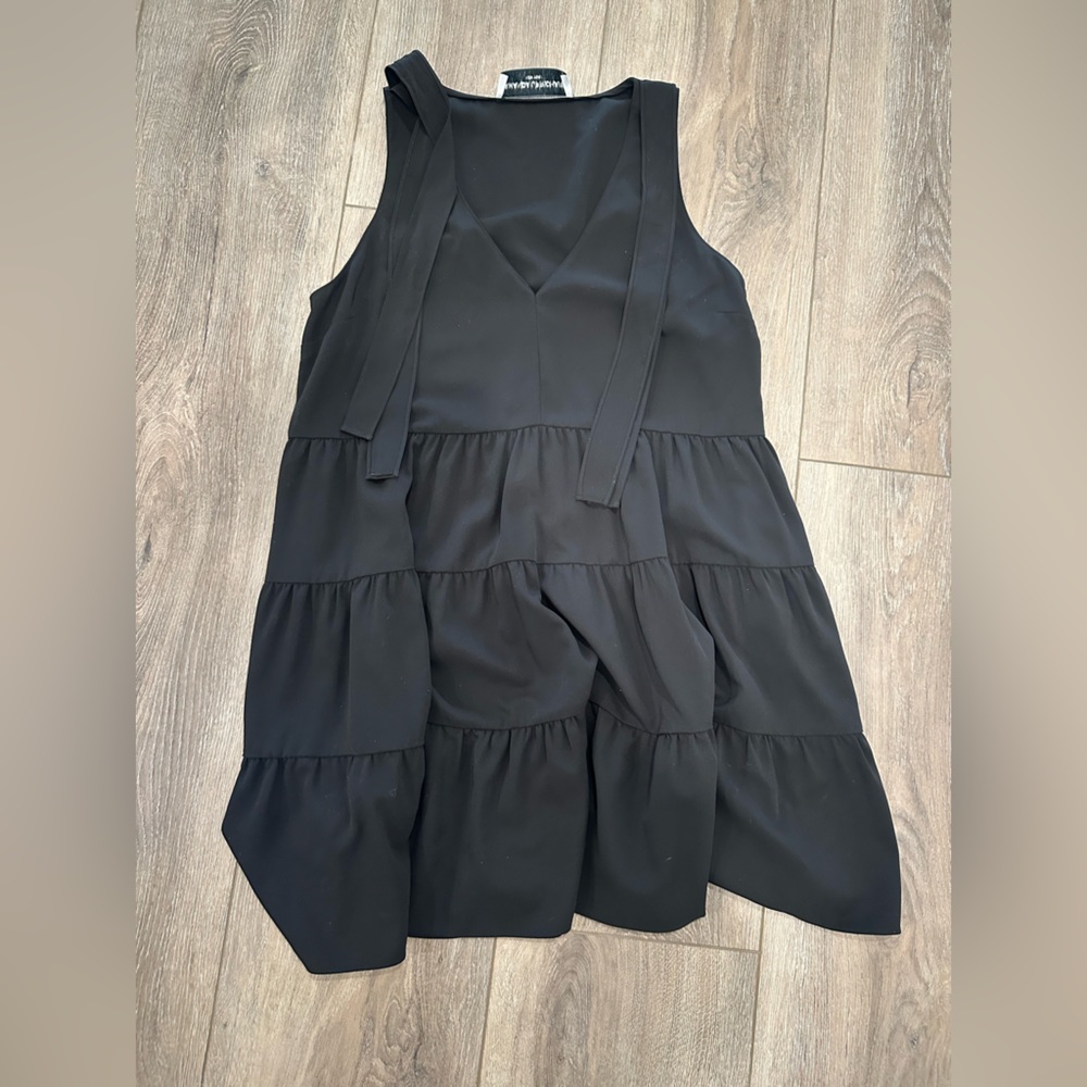Amanda Uprichard Elegant Black Sleeveless Dress